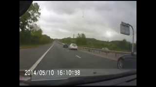 Dashcam  Lane Hogging and Undertaking [upl. by Bannerman236]