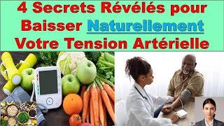 4 Stratégies Surprenantes pour Réduire Votre Hypertension Naturellement [upl. by Perkin]