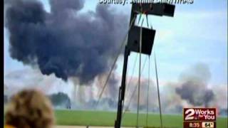 Air show crash in WV [upl. by Moffat]