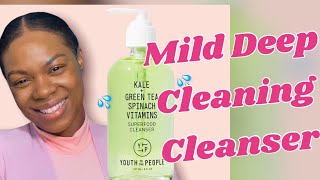 Youth To The People Kale  Green Tea Spinach Vitamins Superfood Face Cleanser  Review [upl. by Axela]