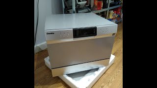 Everything You Want to Know about the Danby Countertop Dishwasher DDW631SDB [upl. by Esmaria]