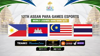 🔴 LIVE  12th ASEAN PARA GAMES ESPORTS CATEGORY MLBB  DAY 2 [upl. by Blanc635]