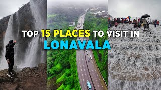 Lonavala  Top 15 Tourist Places to Visit in Monsoon  Lonavala Khandala Trip [upl. by Neirol]