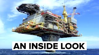 Life INSIDE The Worlds BIGGEST Offshore Oil Rig [upl. by Nalyak]