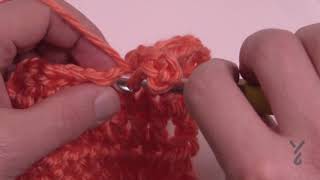 Crochet Picot  picot  BEGINNER  The Crochet Crowd [upl. by Jung824]