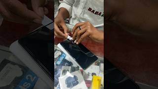 Tempered Glass Installation Bubble Removal Satisfying shorts youtubeshorts [upl. by Mur271]