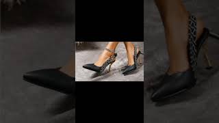 Beautiful heels shoes collection fashion balck shoes partywear viralvideo [upl. by Gordon707]