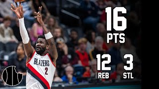 Deandre Ayton Highlights  Trail Blazers vs Grizzlies  3rd Nov 2023 [upl. by Neilson]