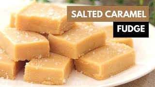 SUPER EASY CARAMEL FUDGE RECIPE [upl. by Atenahs]