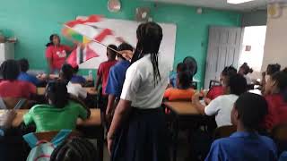 BACKAHYARD PointFortin Grenada Ancestry Project Anniversary 10 at Point Fortin Anglican Primary [upl. by Jody]