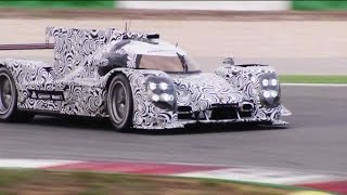 Webber tests the Porsche 919 Hybrid [upl. by Aikin]