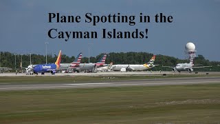 PLANE SPOTTING IN THE CAYMAN ISLANDS  CHRISTMAS RUSH [upl. by Adias588]