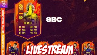 🔴 FIFA 22 LIVE  BRANDT SBC  HEADLINERS EVENT amp WL  19 UHR CONTENT amp TRADING LIVESTREAM [upl. by Eelak]