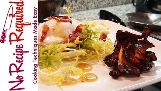 Salad Lyonnaise Recipe  NoRecipeRequiredcom [upl. by Hum]