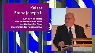 Prof Dr Karl Vocelka Kaiser Franz Joseph I [upl. by Ruphina]