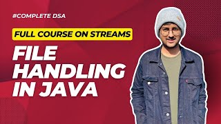 File Handling in Java Complete Course [upl. by Mena316]