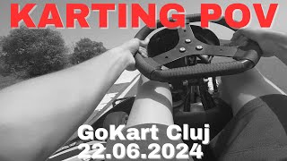 POV Karting｜GoKart Cluj｜Kart 15 CP [upl. by Joyan]