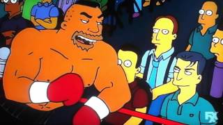 Homer Simpson vs Drederick Tatum Mike Tyson [upl. by Hopper]