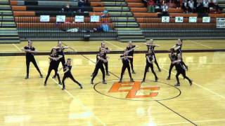 Byron Center West Middle Hip Hop Routine [upl. by Sackville526]