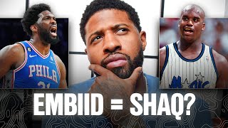 Paul George Shares Why Joel Embiid Is The Modern Day Shaq [upl. by Meir148]