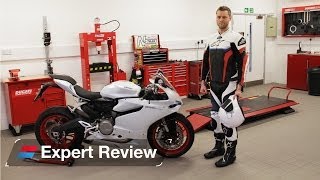 2014 Ducati 899 Panigale bike review [upl. by Odanref]