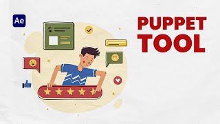 After Effects Animation Tutorial  Puppet Tool [upl. by Fermin]