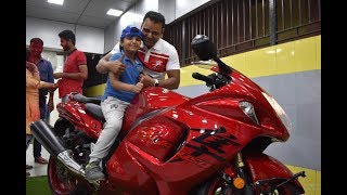 2020 SUZUKI HAYABUSA Delivery in Kolkata  Multibrand Showroom Facilities [upl. by Nonie360]