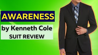 Affordable Suit Review  Mens Wearhouse Awearness Kenneth Cole Slim Fit [upl. by Tija605]