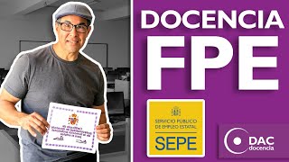 Obtén el certificado oficial para trabajar como Docente de Formación Profesional para el Empleo [upl. by Ahsiam]