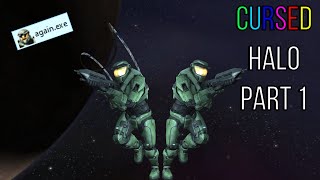 Cursed Halo Again Coop Part 1  Its all CURSED [upl. by Dutchman]