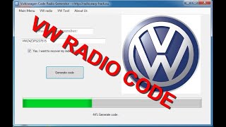 How To Get Volkswagen VW Radio Code for Free Decoder PoloGolfPassatBoraJettaTransporter [upl. by Solakcin]