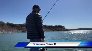 Central Texas Bass Fishing  Stillhouse Lake March 7 2021 [upl. by Marozik241]