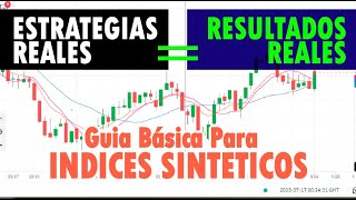 INDICES SINTETICOS Estrategia y Resultados REALES 🚀💰  Trading en Vivo [upl. by Adnamor]