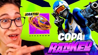 ¡EL MEJOR PARAGUAS Consiguiendo RECOMPENSAS GRATIS AHORA COPA RANKED en FORTNITE TEMPORADA 2 [upl. by Kreegar]