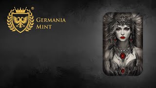 GERMANIA MINT  GODDESSES FREYJA 2 OZ Ag 9999 CAST BAR [upl. by Hagan]