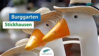 Garten Deko und leckeres Essen  So schön war der Burggarten Stickhausen 2024 [upl. by Questa]