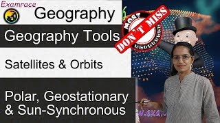 Learning about the satellites and their orbits  Polar Geostationary amp SunSynchronous [upl. by Rotman]