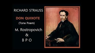 Don Quixote  Richard Strauss  Mstislav Rostropovich rec live [upl. by Teodoro]