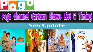 POGO Channel Cartoon Shows List amp Timing [upl. by Persons688]