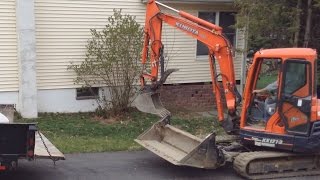 Kubota excavator attachment hercules video 2 [upl. by Ventura]