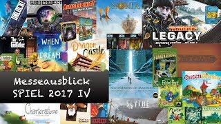 Messevorschau  SPIEL Essen 2017  Teil IV [upl. by Nilats]