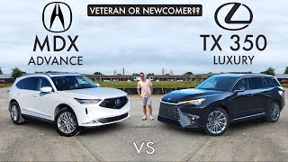 KING DETHRONED  2024 Lexus TX 350 vs 2024 Acura MDX Comparison [upl. by Neumeyer271]