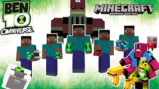 BEN 10 OMNIVERSE Addon for MCPE 7 WATCHES  Omnitrix Ultrimatrix Biomatrix [upl. by Akinorev]