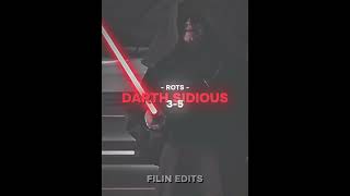 Darth Vader VS Darth Sidious [upl. by Calia]