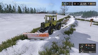 Logging in winter  Stappenbach 17  Farming Simulator 2017  Episode 1 [upl. by Midan919]