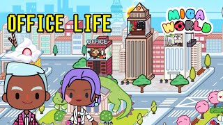 Miga Town My World  New Update OFFICE LIFE Location [upl. by Marysa]