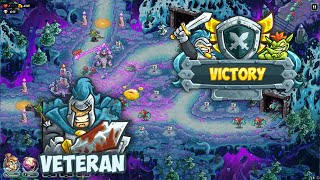 Desecrated Temple  Heroic  Veteran  Kingdom Rush 5 Alliance Campaign [upl. by Kassey266]