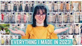 79 Garments Made Some Wins and Some EPIC Fails  2023 A Year In Review [upl. by Lynad]