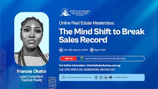 HOW TO MAKE VIDEOS AND OTHER MARKETING MATERIALS THAT CONVERTS TO SALES BY MISS FRANCES OKAFOR [upl. by Artemed991]