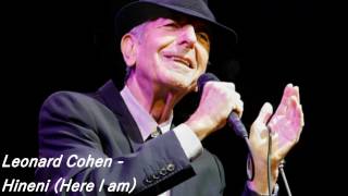 Leonard Cohen amp Yossele Rosenblatt  Hineni [upl. by Forrester]